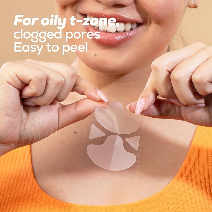 Hanhoo T-Zone Pore Patch and On the Go Blemish Patch Bundle, 132 Total Patches, Hydrocolloid Patches for Clogged Pores and Pimples, Shrinks Pimples, Blackhead and Acne Treatment, Korean Skincare