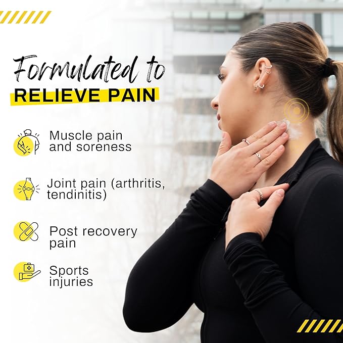 TIDL Cryotherapy Pain Relief Cream, 3 Oz, Targeted Neck Pain, Joint & Muscle Pain Relief with Organic, Plant-Based Menthol, Instant Cooling for Sport & Post Workout Full Body Recovery