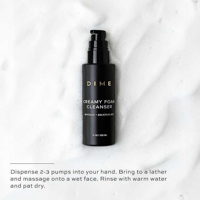 DIME Beauty Creamy Foam Cleanser, Foaming