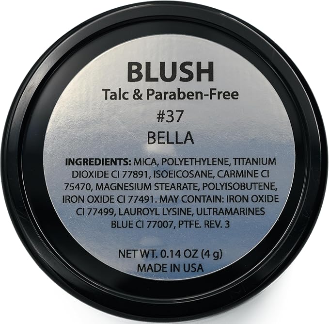 Bella Dark Red Rogue Pink Rouge Rosewood Blush Cruelty Free