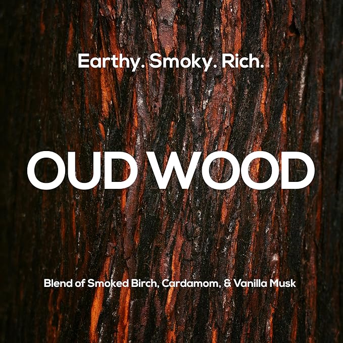 MARLOWE. No. 102 Body Scrub Soap 7 oz (3 Bars), Oud Wood, Exfoliating Soap Bar with Shea Butter, Olive Oil & Green Tea Extracts, Cleanses, Smooths & Revitalizes Skin, Earthy & Smoky Scent