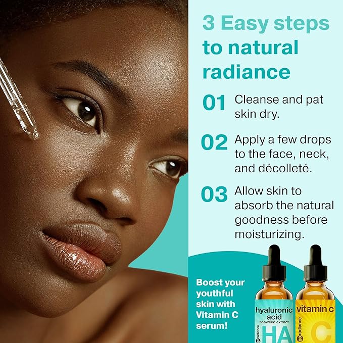 Double Size (4OZ) Hyaluronic Acid Serum for Face 3.5%, Hyaluronic Acid Moisturizer, Hydrating Serum for Face, Moisturizing Hyaluronic Acid Serum with Seaweed and Chamomile, Glow Face Serum for Women