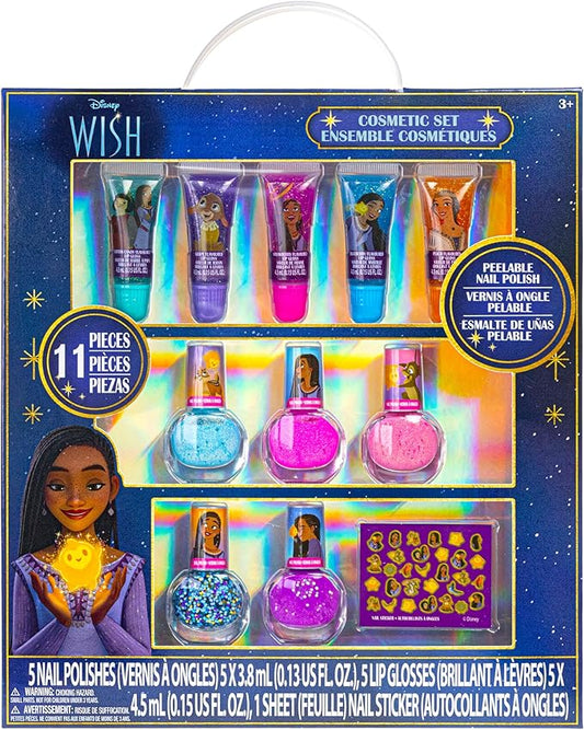 Disney Wish Sparkly Cosmetic Makeup Set for Girls