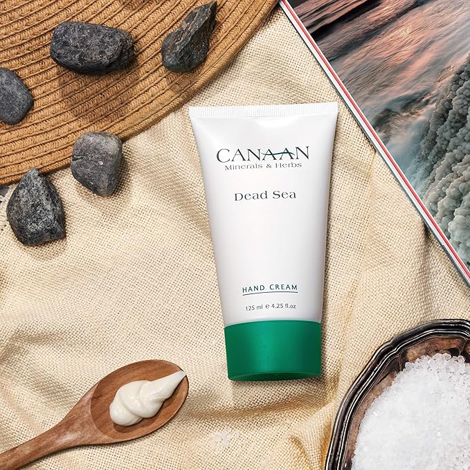Canaan Minerals & Herbs Dry Hand Repair Cream - Dead Sea Hand Cream, Deep Moisture For Dry Hands And Cracked Skin, 4.25 fl. oz / 125ml