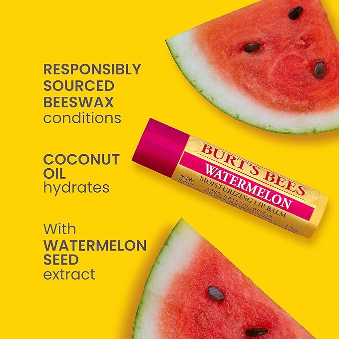 Burt's Bees Lip Balm - Watermelon,
