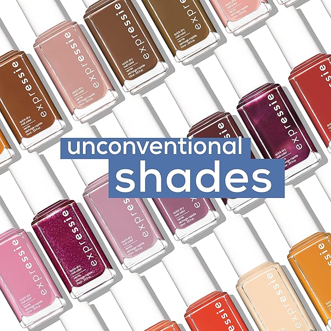 Essie expressie, Quick-Dry Nail Polish, 8-Free Vegan, Muted Vegan,