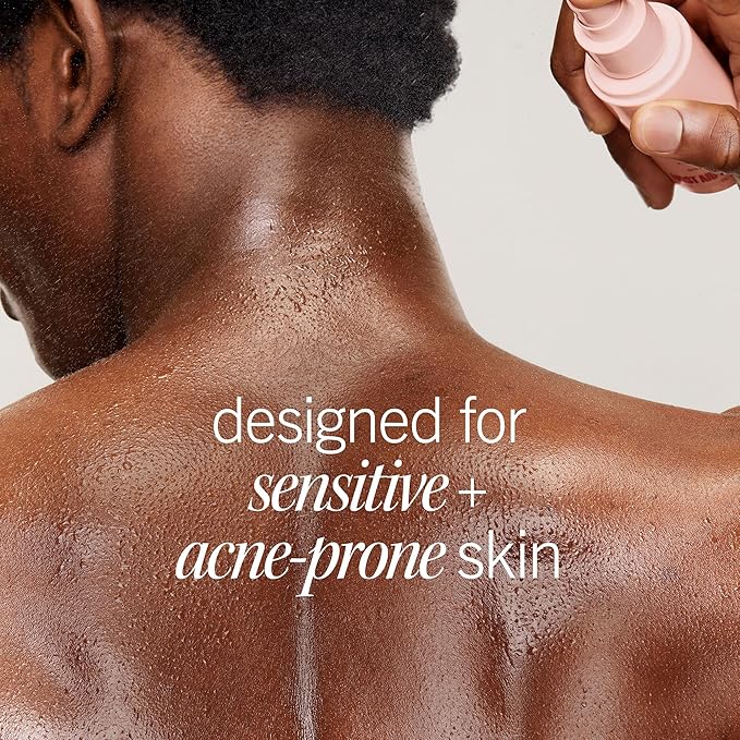 First Aid Beauty Body Acne Spray - Maximum Strength Body Acne Treatment With 360-Degree Sprayer - 2% Salicylic Acid Formula, (3.0 oz)