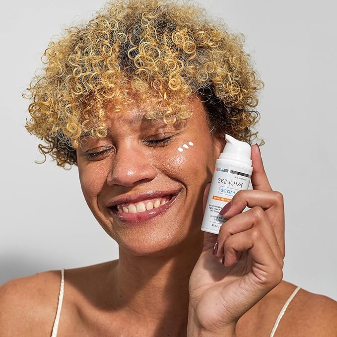 Skinuva® Next Generation Scar+ Cream - Advanced Silicone Scar Cream Matrix +SPF 30 Formulated with Growth Factors & Helps Reduce the Appearance of Scars (1 oz)