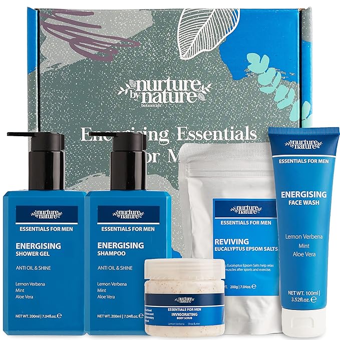 Nurture by Nature Mens Gift Set,