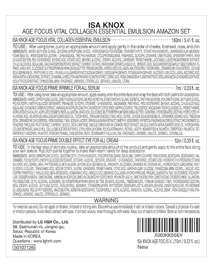 ISA KNOX AGE FOCUS VITAL COLLAGEN