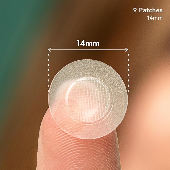 Rael Pimple Patches, Miracle Microcrystal Spot Cover - Hydrocolloid Acne Patch with Tea Tree Oil, Early Stage Zits and Blemish, Korean Skin Care, Vegan, Cruelty Free (9 Count)