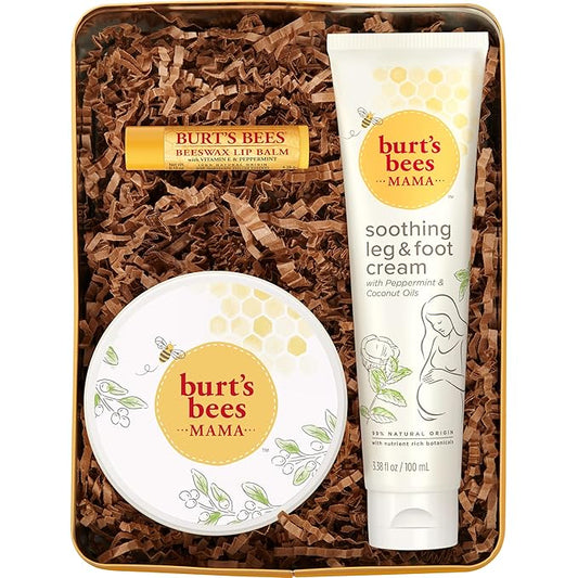 Burt's Bees Pregnancy Essentials Gifts Set, Nourishing