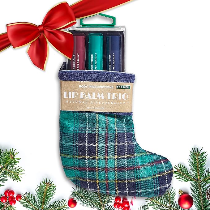 Body Prescriptions Lip Balm Trio Stocking