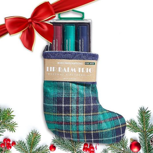 Body Prescriptions Lip Balm Trio Stocking