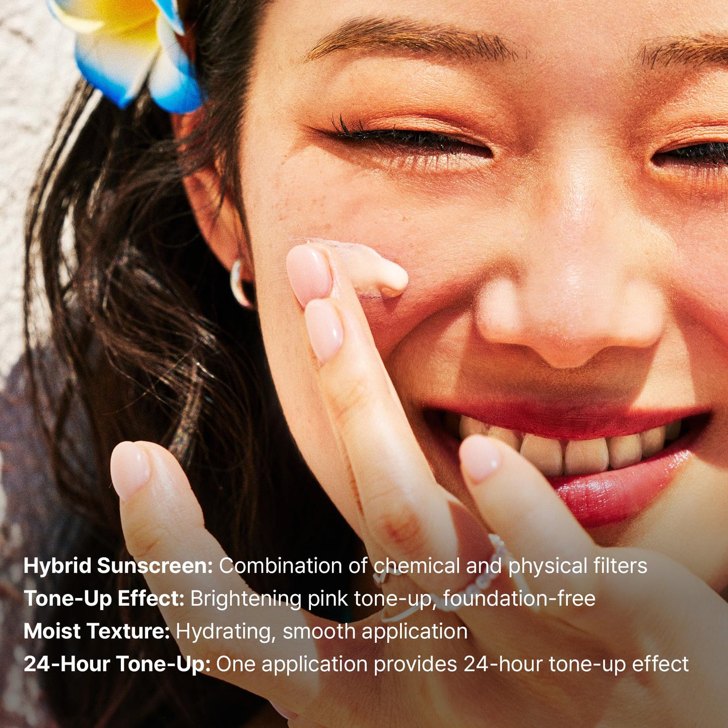 LADOR Tamanu Daily Sheer Glow Tinted Tone-up Face Sunscreen Moisturizer UV Protector Hydrating Non-greasy Makeup Primer SPF 50+ PA++++ Sun Protection Korean Skincare