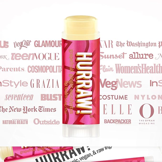 Hurraw! Grapefruit, Ginger, Eucalyptus (Kapha) Lip