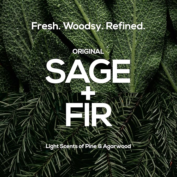 MARLOWE. No. 102 Body Scrub Soap 7 oz (3 Bars), Exfoliating Soap Bar with Shea Butter, Olive Oil & Green Tea Extracts, Cleanses, Smooths & Revitalizes Skin, Original Sage & Fir Scent