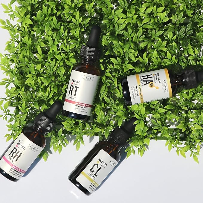 CLARA'S NEW YORK 100% Natural Rosehip Facial Oil Serum with Vitamin E – Hydrating, Anti-Aging Face Oil for Fine Lines & Wrinkles – Lightweight, Non-Greasy – 30ml – Made in USA