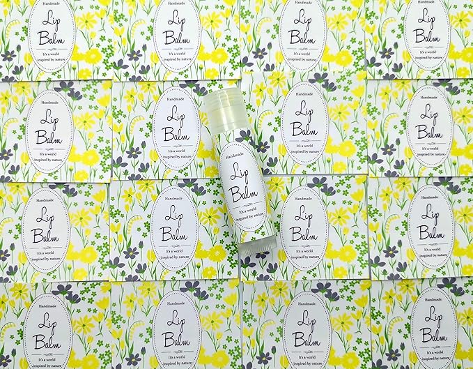 Homemade Skincare Products Adhesive Labels Stickers