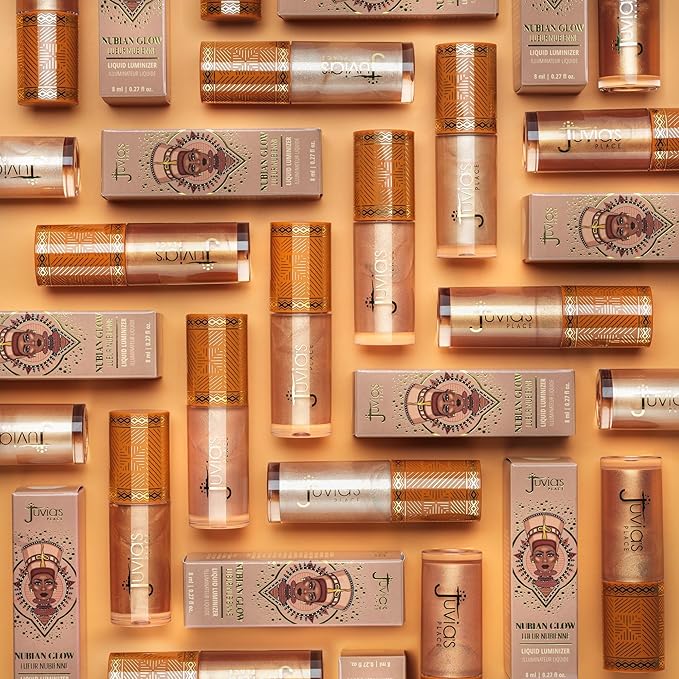 Juvia's Place Nubian Glow Liquid Luminizer Nubian Gleam & Cheeks
