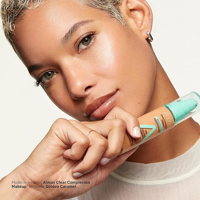 Almay Clear Complexion Acne Foundation Makeup with Salicylic of 2)