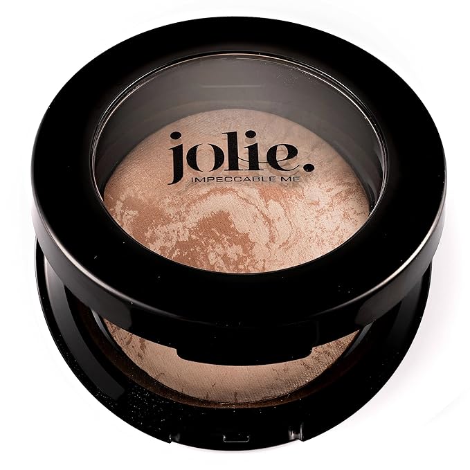 Jolie Marbleized Baked Finishing Powder Bronzer, Highlighter (Matte