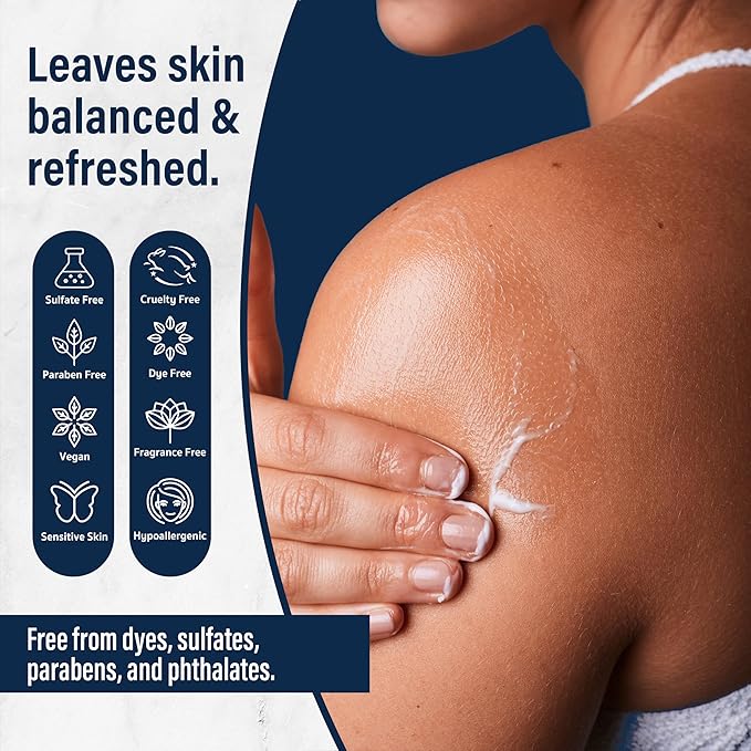 Dr. Eddie's Dermal Defense Moisturizing Cream - Face and Body Moisturizer for Dry Skin, Daily Cream for Sensitive Skin Care, Ultra Moisturizing Eczema Cream for Men and Women - 12 fl oz