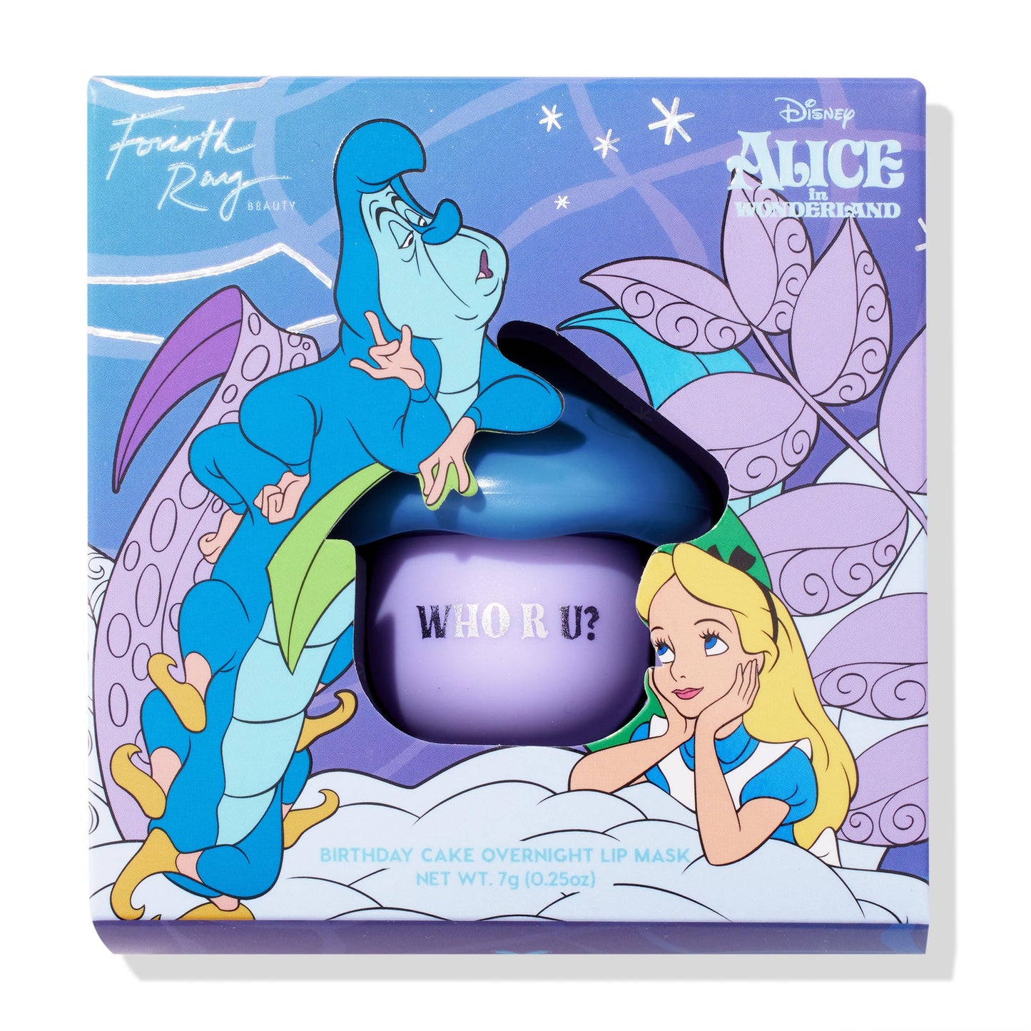 ColourPop x Alice in Wonderland Lip Mask - Limited-Edition Leave-On Lip Moisturizer & Overnight Mask - Replenishes Dry Lips with Shea Butter, Squalane & Vitamin E - Pure Madness (0.25 oz)