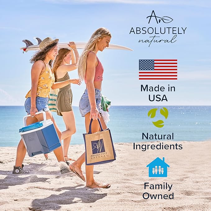 After Sun Lotion & Moisturizer with Aloe Vera, Rose Hip Oils, & Vitamin E | Helps Prevent Anti-Aging & Sunburn Relief - 8 Fl Oz