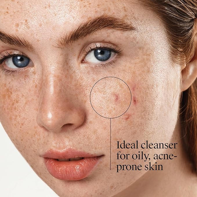 Neutrogena Oil-Free Pink Grapefruit Acne Face Wash, Vitamin C & Salicylic Acid Cleanser, Daily Acne Treatment For Face, Blemish & Blackhead Clearing Facial Cleanser, 9.1 fl. oz