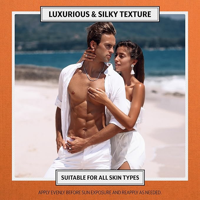 Summer Gelée Tanning Lotion Gel Outdoor, USA MADE, SPF 30, Hydrating Tanning Gel, Moisturizing Tanning Oil, Quick Absorb, Faster Darker Tan Accelerator, Broad Spectrum, Sun UVA/UVB Protection, 3.12 OZ