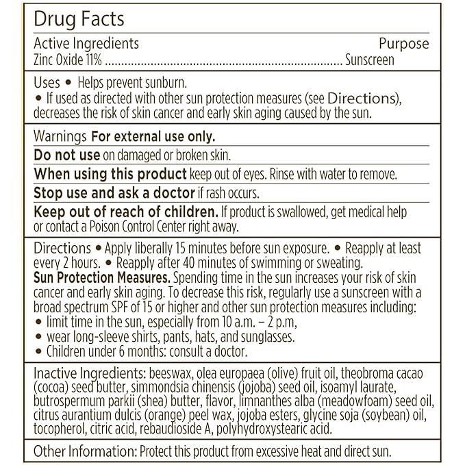 Burt's Bees All Weather SPF 15