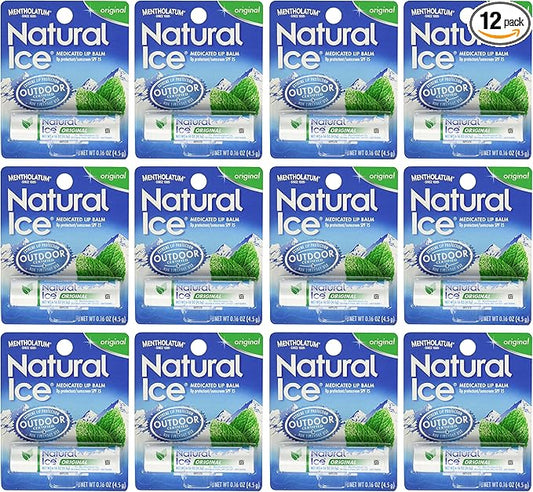 Mentholatum Natural Ice Medicated Lip Protectant